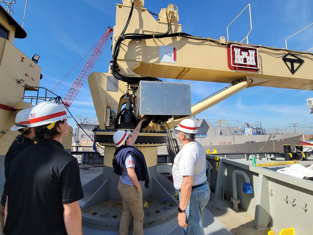 DCV Hayward undergoes repairs at Bayonne Dry Dock