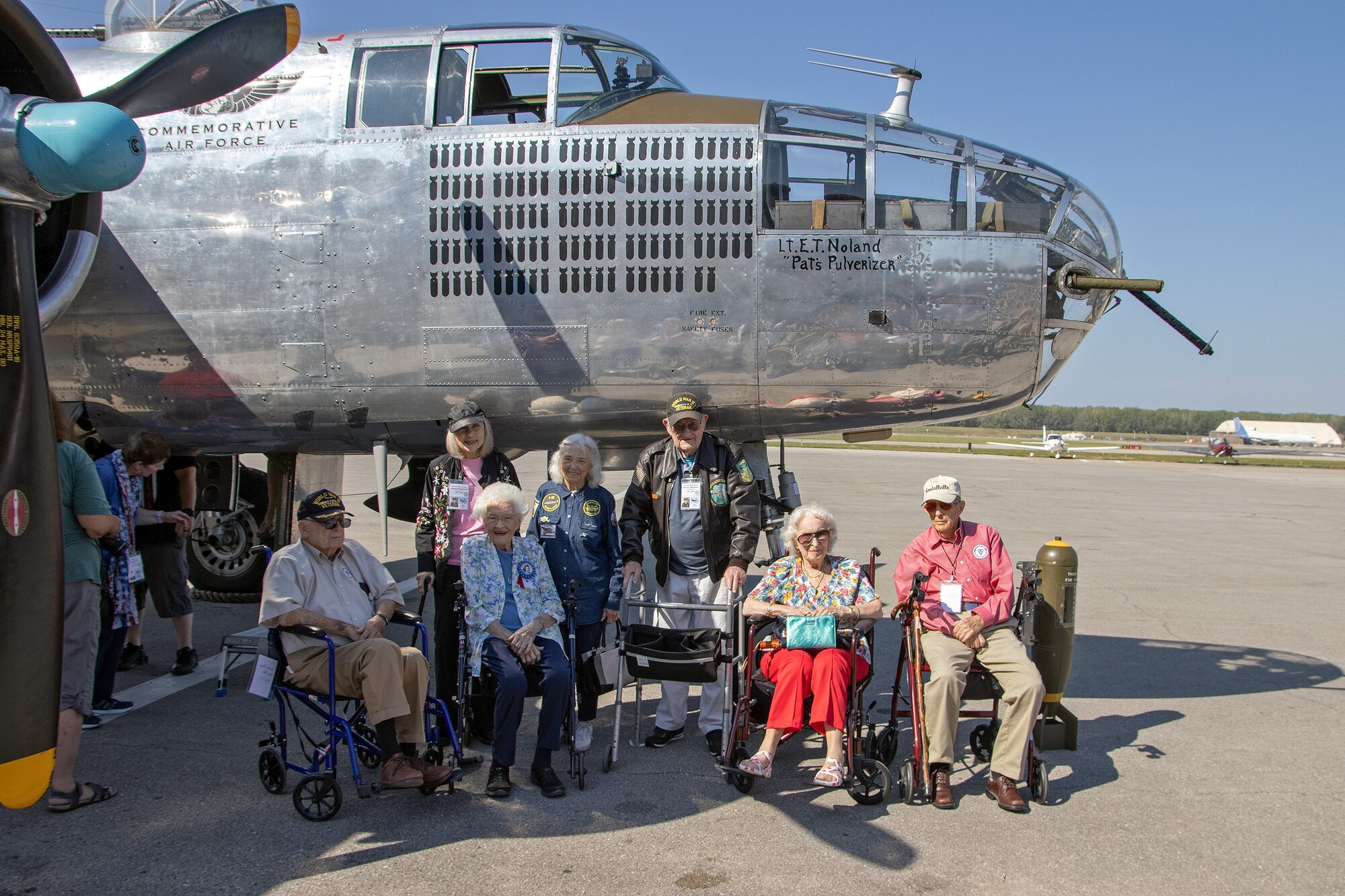 340th FTG, 39th FTS honor remaining 57th BW WWII vets