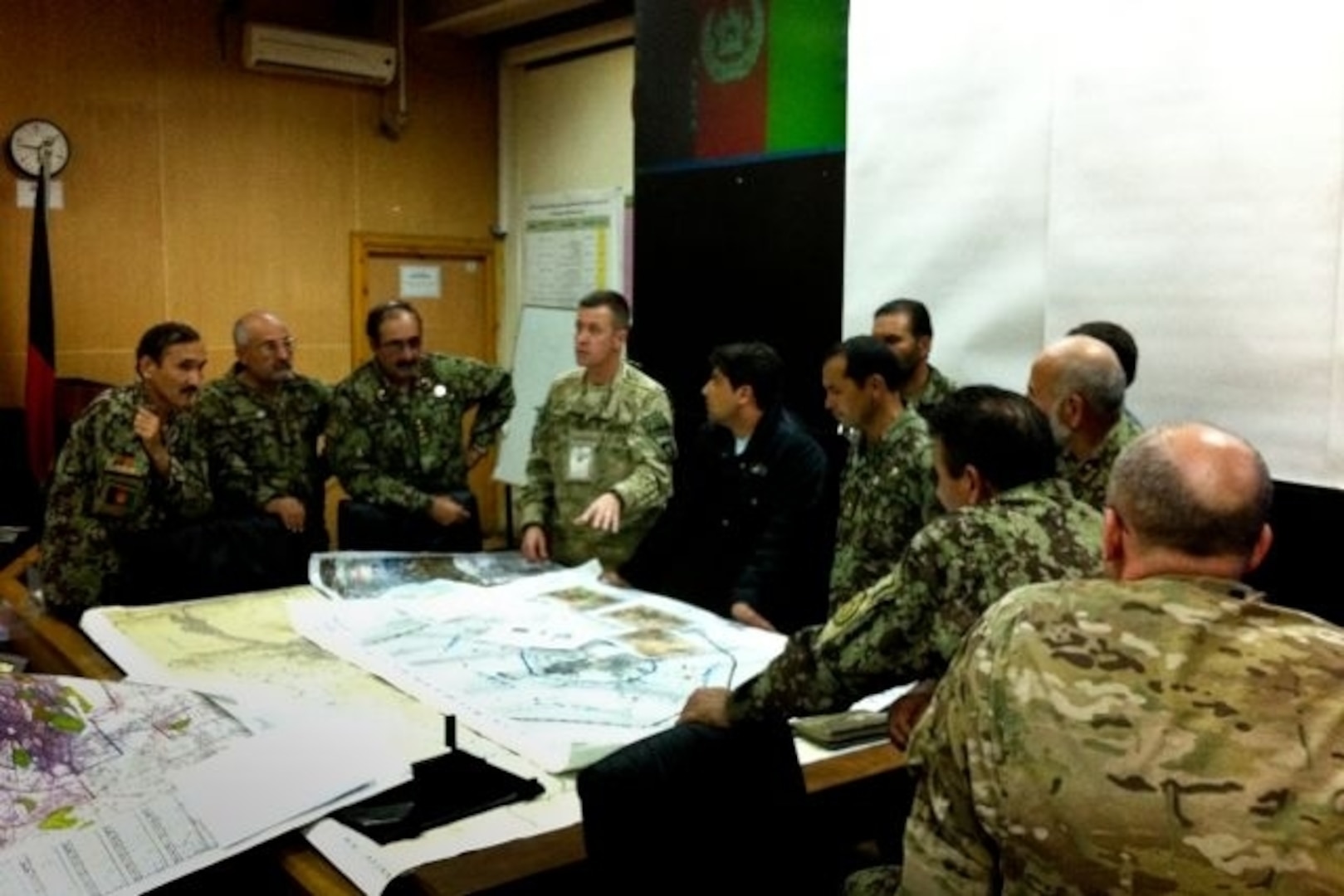 29th ID Soldiers in Afghanistan serve at National Military Command Center