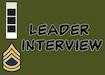 Category graphic for leader interview with CW3 and SFC