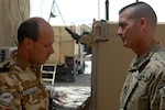 116th BCT troops meet with Romanian counterparts in Afghanistan