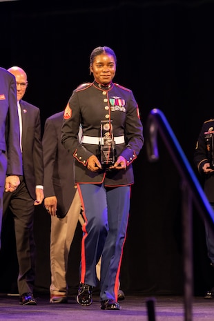 Sgt. Bordes - 2023 American Legion Spirit Service Awardee for the U.S. Marine Corps
