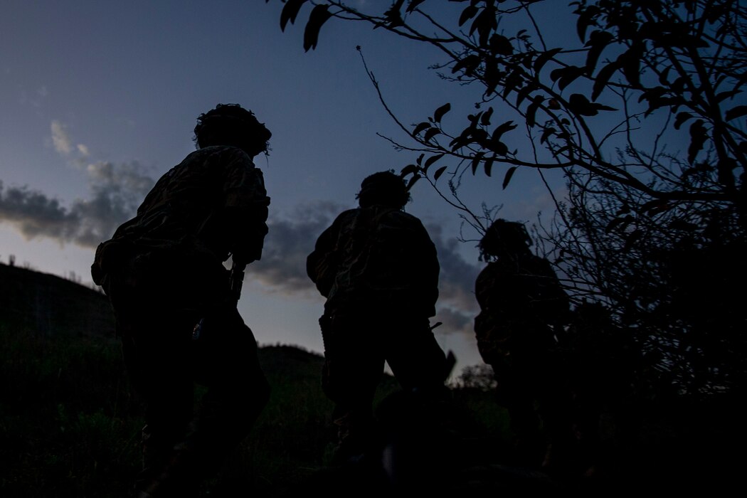 IMC Marines Patrol In The Night