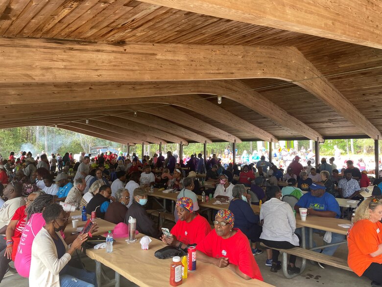 On Thursday, the U.S. Army Corps of Engineers kicked off its 44th annual "Special Day for Special People" event, October 5, 2023. Groups of mentally and physically challenged individuals of all ages in the local community were invited to attend as well as several elderly groups.