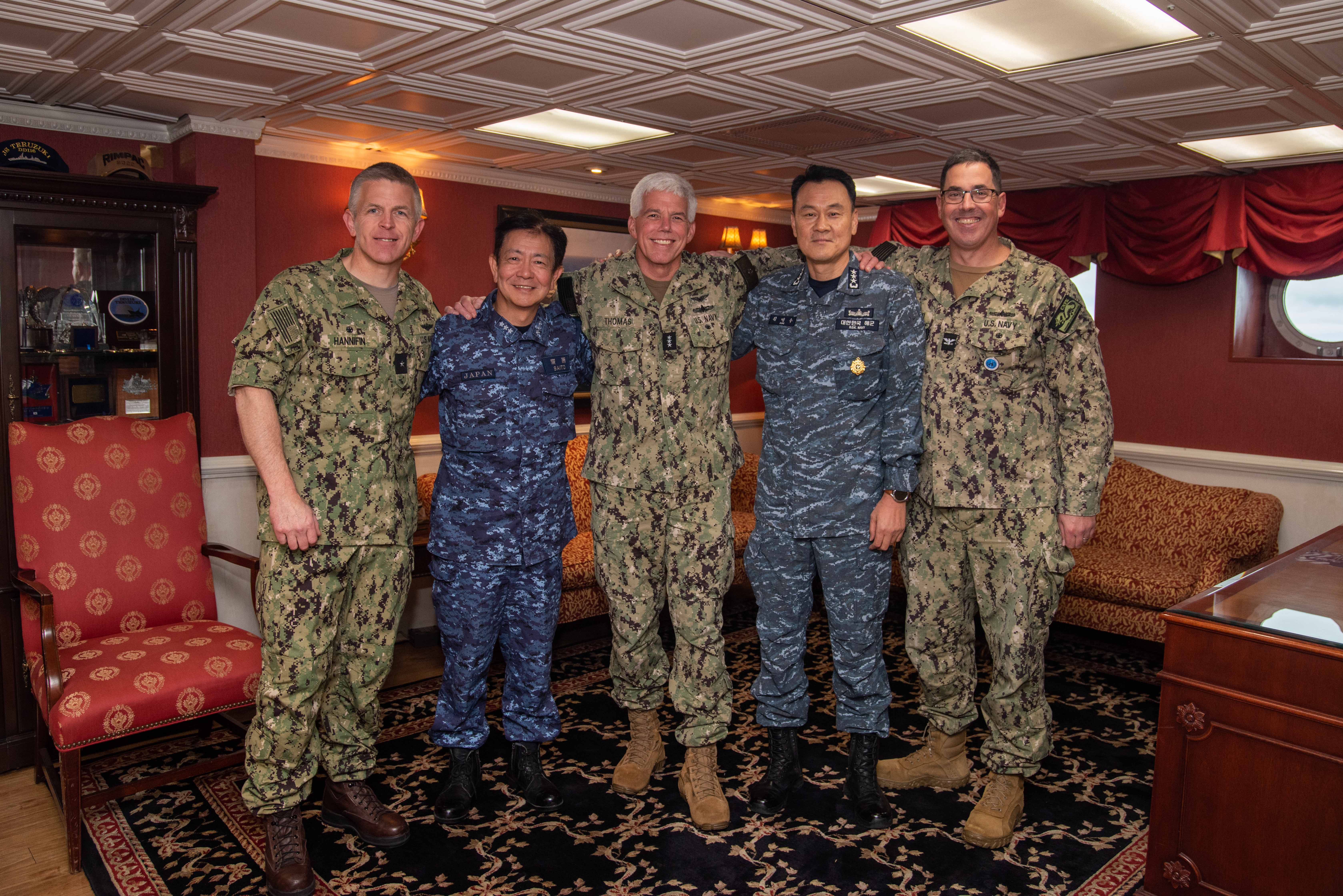 U.S. 7th Fleet Hosts Japan, Republic of Korea Counterparts