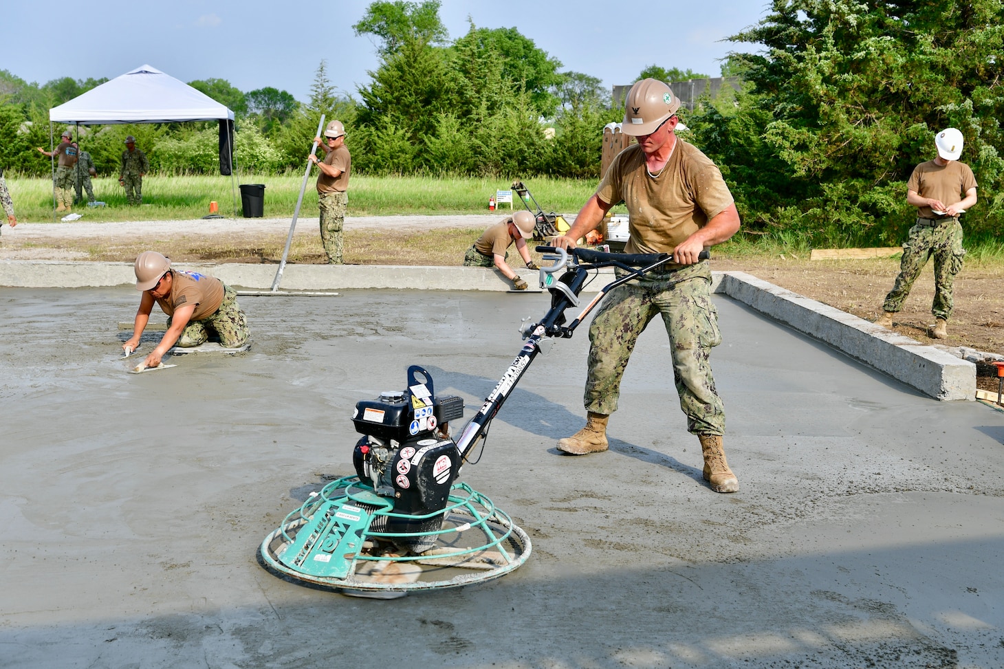 Formidable Force of NMCB 22 Seabees Deploys 5th Time In Support of Nebraska Army National Guard