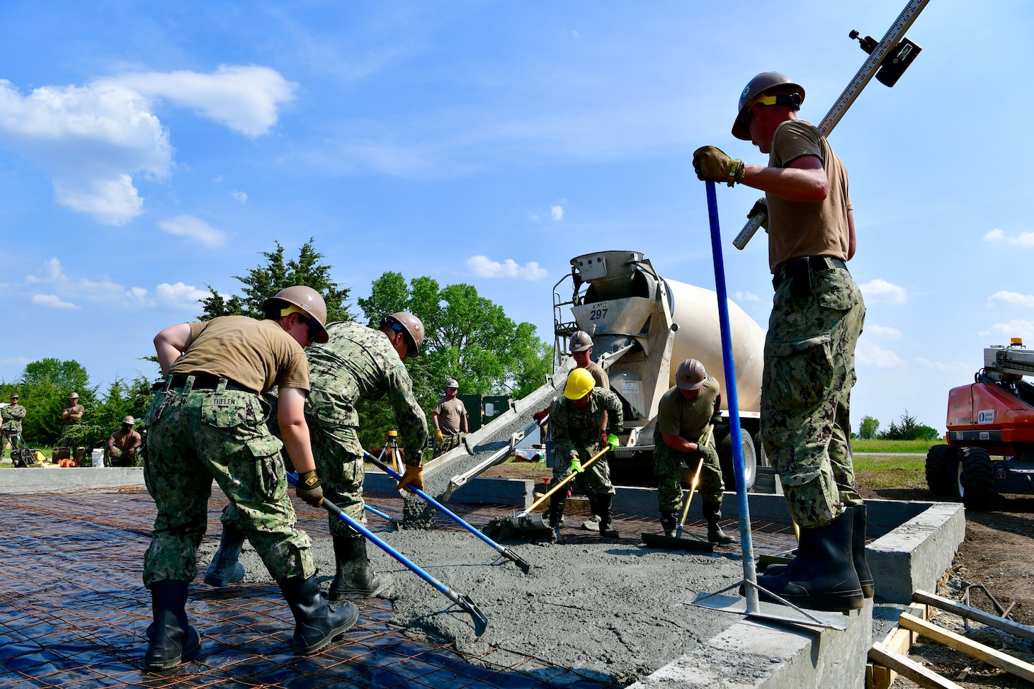 Formidable Force of NMCB 22 Seabees Deploys 5th Time In Support of Nebraska Army National Guard