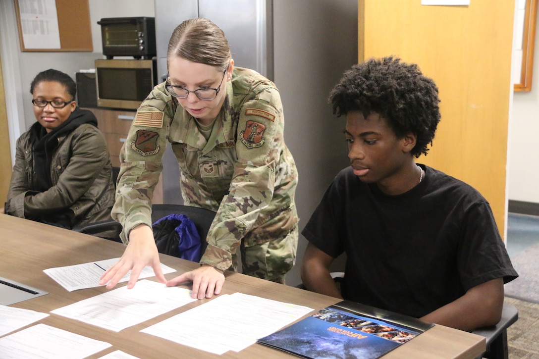 Mother, son join 192d Wing together