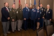 Three Airmen and two Soldiers from the Pennsylvania National Guard received the prestigious Maj. Octavius V. Catto Medal at a ceremony Oct. 7 at the Union League of Philadelphia. (Pennsylvania National Guard photo by Staff Sgt. Wilfredo Acosta Jr.)