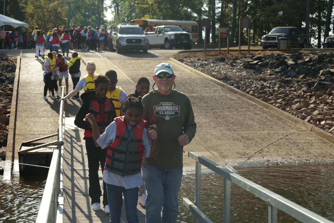 On Thursday, the U.S. Army Corps of Engineers kicked off its 44th annual "Special Day for Special People" event, October 5, 2023. Groups of mentally and physically challenged individuals of all ages and elderly groups in the local community were invited to take a boat tour around West point Lake.