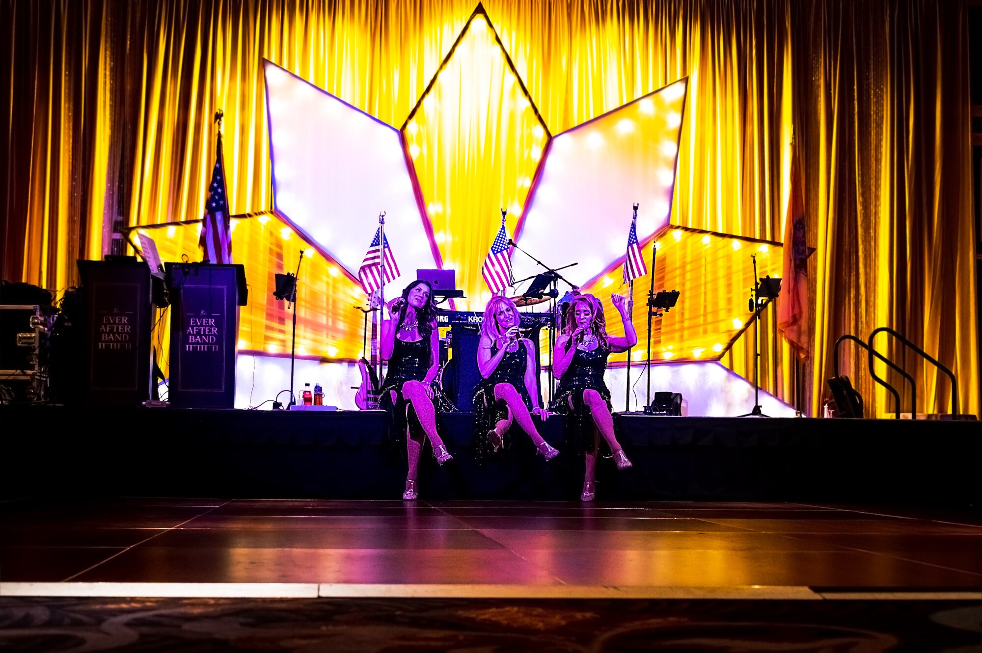 Service members and distinguished guests attend the Navy Ball in Atlantic City on October 6, 2023. The event also commemorated the U.S. Navy’s 248th birthday in service of the Department of Defense.