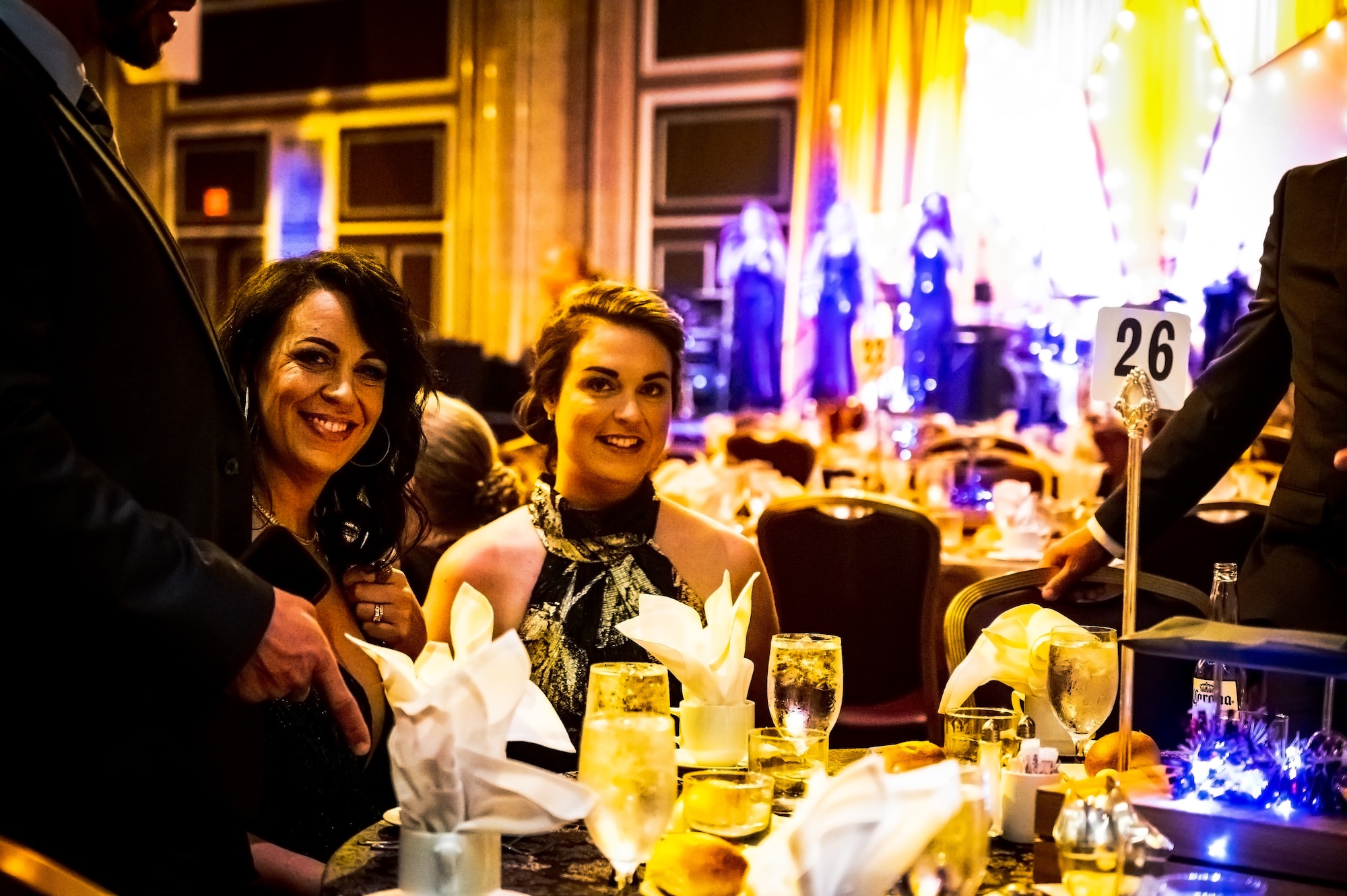Service members and distinguished guests attend the Navy Ball in Atlantic City on October 6, 2023. The event also commemorated the U.S. Navy’s 248th birthday in service of the Department of Defense.