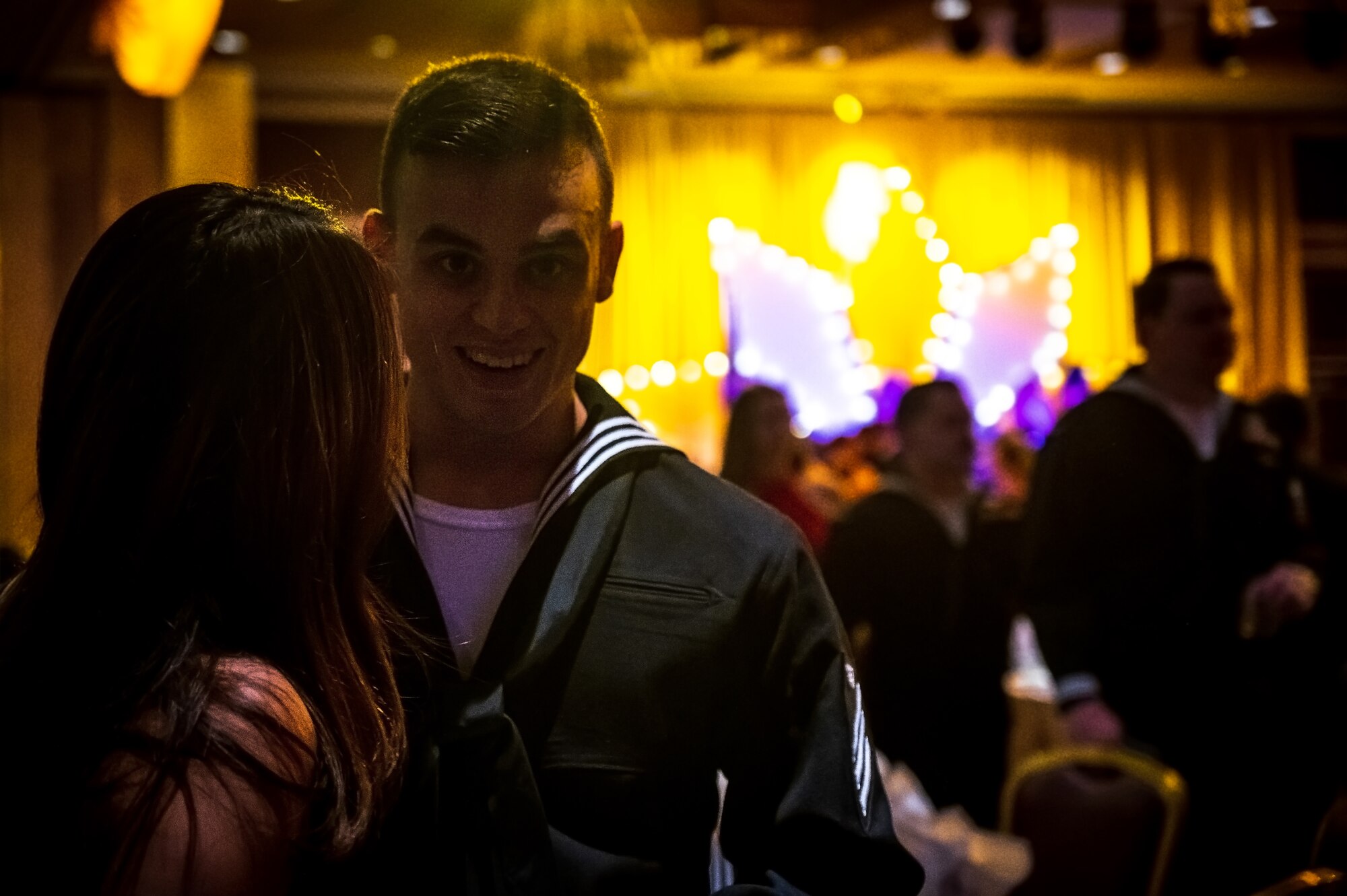 Service members and distinguished guests attend the Navy Ball in Atlantic City on October 6, 2023. The event also commemorated the U.S. Navy’s 248th birthday in service of the Department of Defense.