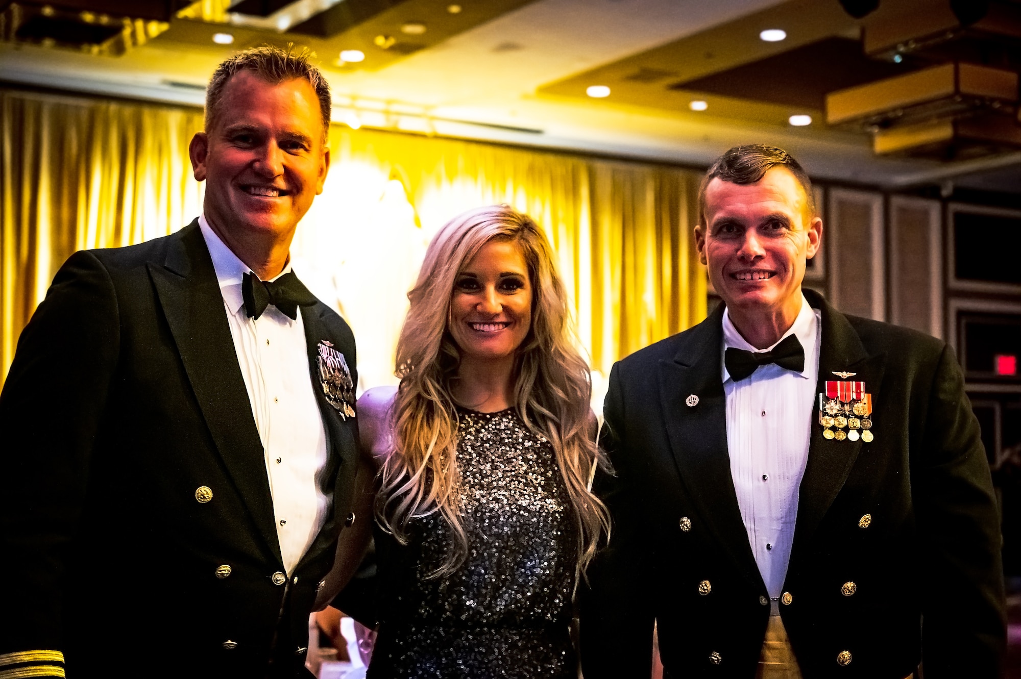 Service members and distinguished guests attend the Navy Ball in Atlantic City on October 6, 2023. The event also commemorated the U.S. Navy’s 248th birthday in service of the Department of Defense.