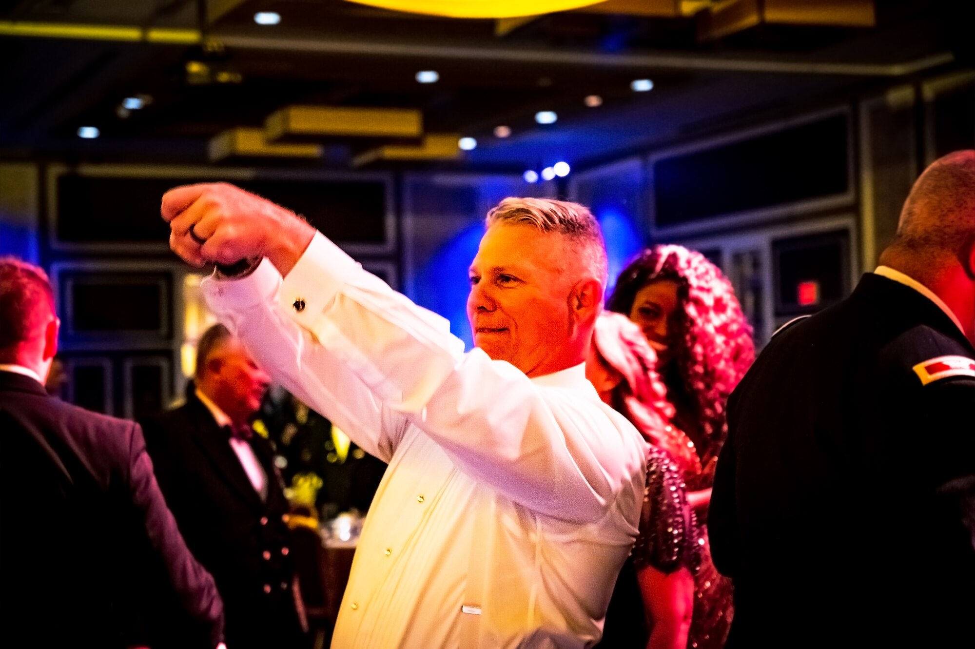 Service members and distinguished guests attend the Navy Ball in Atlantic City on October 6, 2023. The event also commemorated the U.S. Navy’s 248th birthday in service of the Department of Defense.