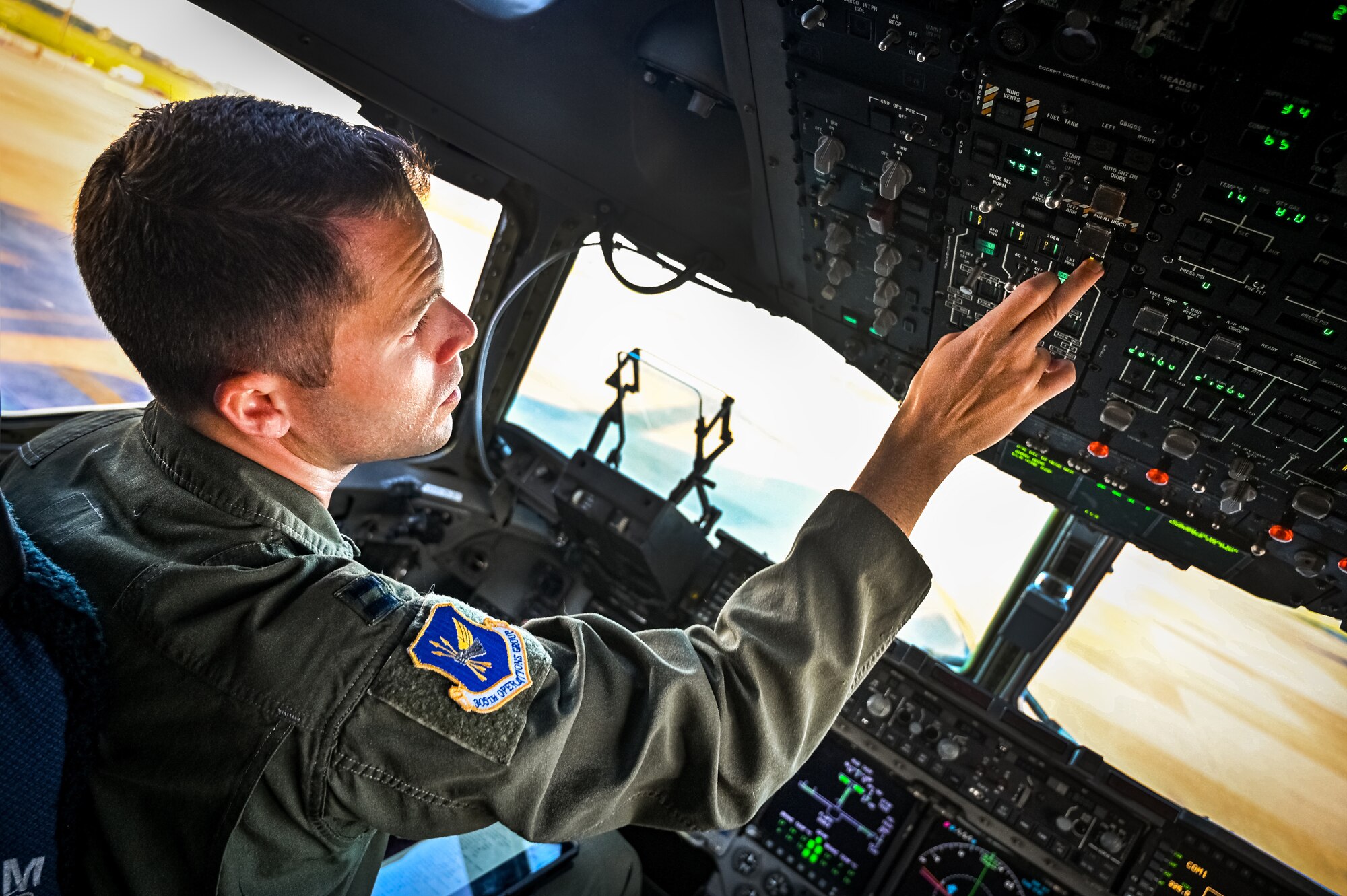 Airmen assigned to the 305th Air Mobility Wing’s 6th Airlift Squadron commemorate its 90th anniversary at Joint Base McGuire-Dix-Lakehurst, N.J. on 5 Oct, 2023. The Airlift Squadron is the oldest in the Air Force and derives its nickname, the Bully Beef Express, from its days of delivering beef food rations to British and Australian soldiers during World War II.