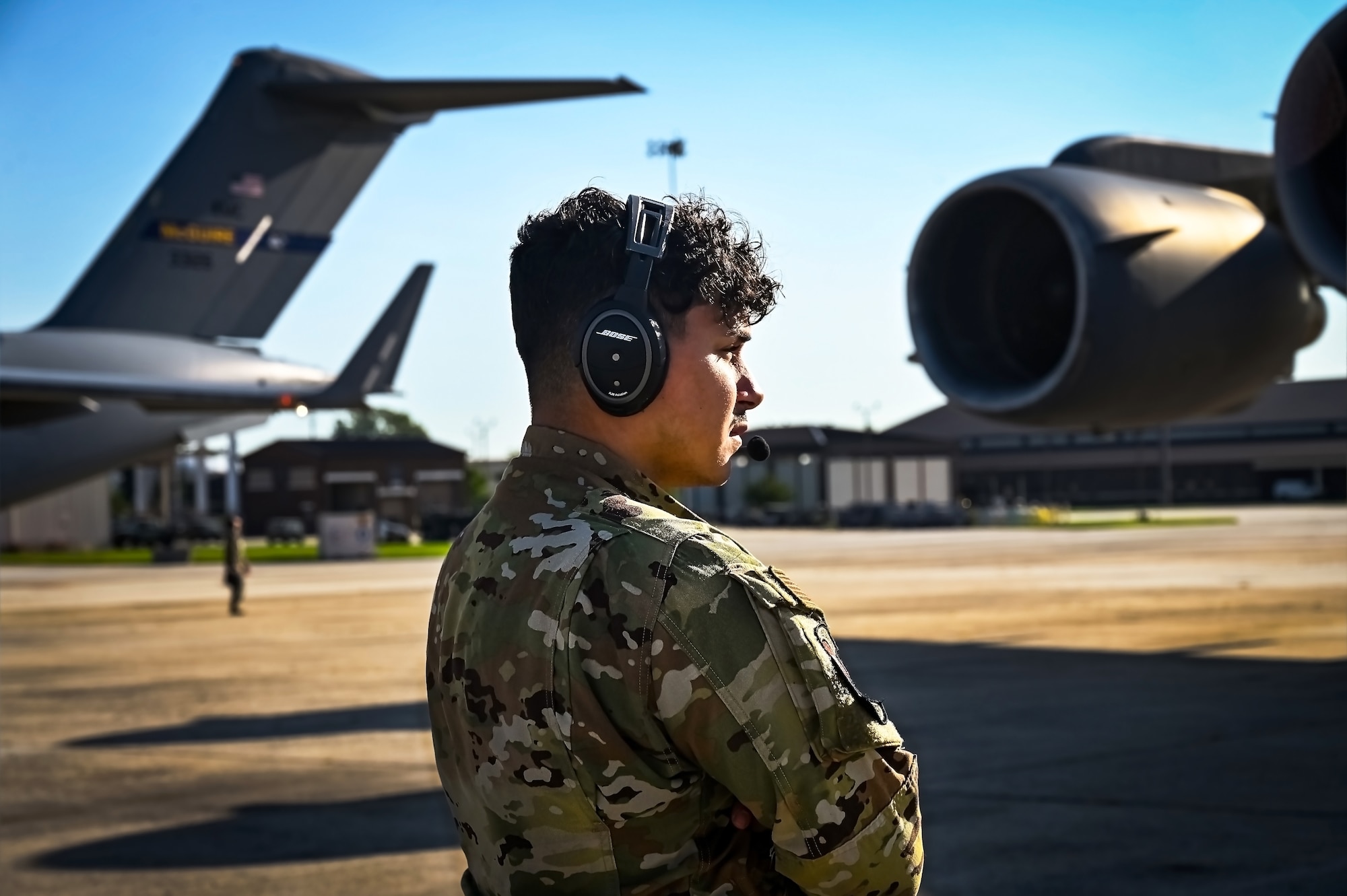 Airmen assigned to the 305th Air Mobility Wing’s 6th Airlift Squadron commemorate its 90th anniversary at Joint Base McGuire-Dix-Lakehurst, N.J. on 5 Oct, 2023. The Airlift Squadron is the oldest in the Air Force and derives its nickname, the Bully Beef Express, from its days of delivering beef food rations to British and Australian soldiers during World War II.