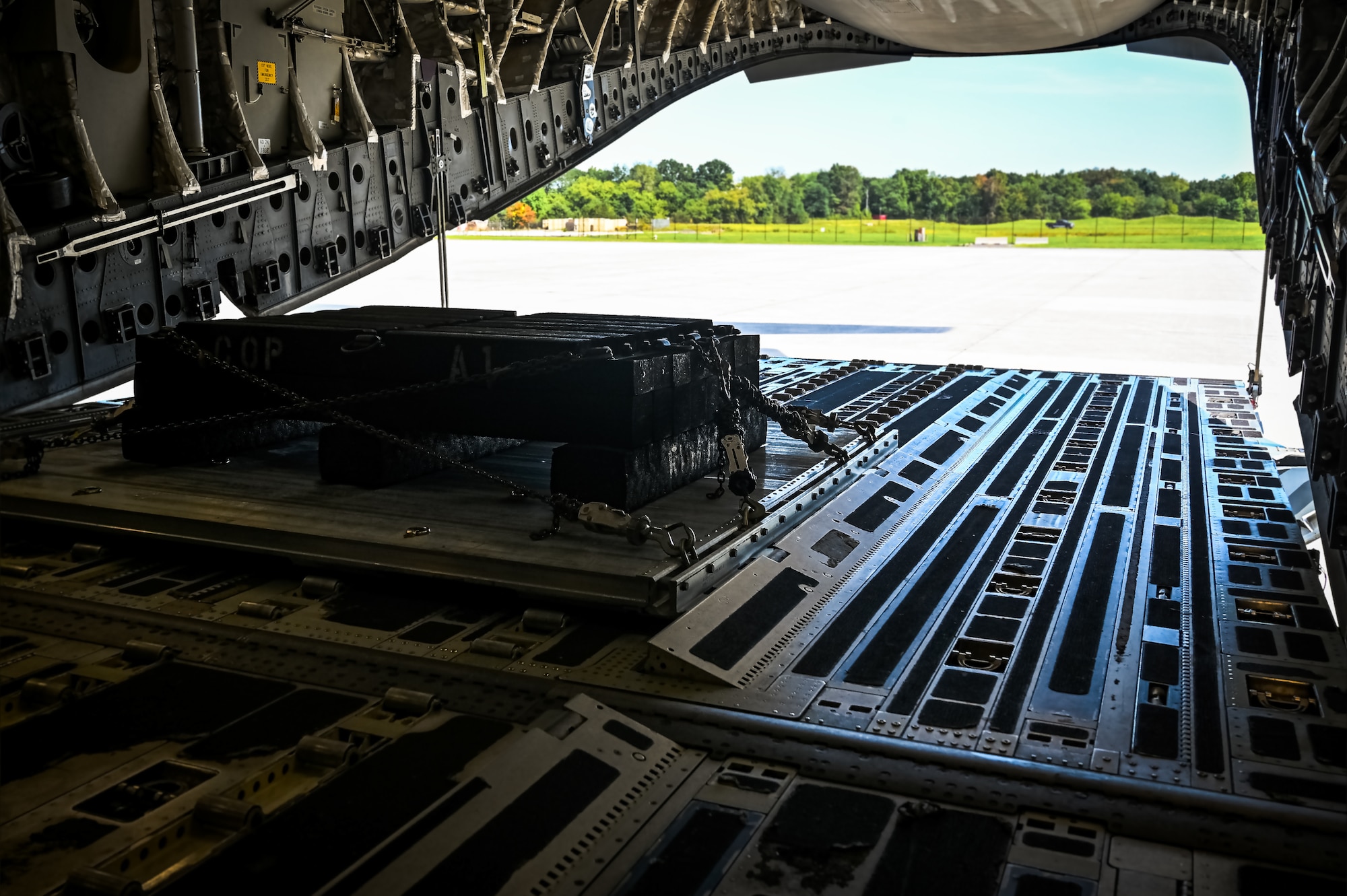 Airmen assigned to the 305th Air Mobility Wing’s 6th Airlift Squadron commemorate its 90th anniversary at Joint Base McGuire-Dix-Lakehurst, N.J. on 5 Oct, 2023. The Airlift Squadron is the oldest in the Air Force and derives its nickname, the Bully Beef Express, from its days of delivering beef food rations to British and Australian soldiers during World War II.