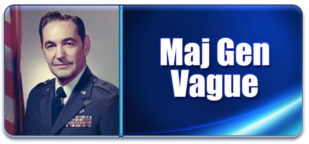 Major General Harold R. Vague