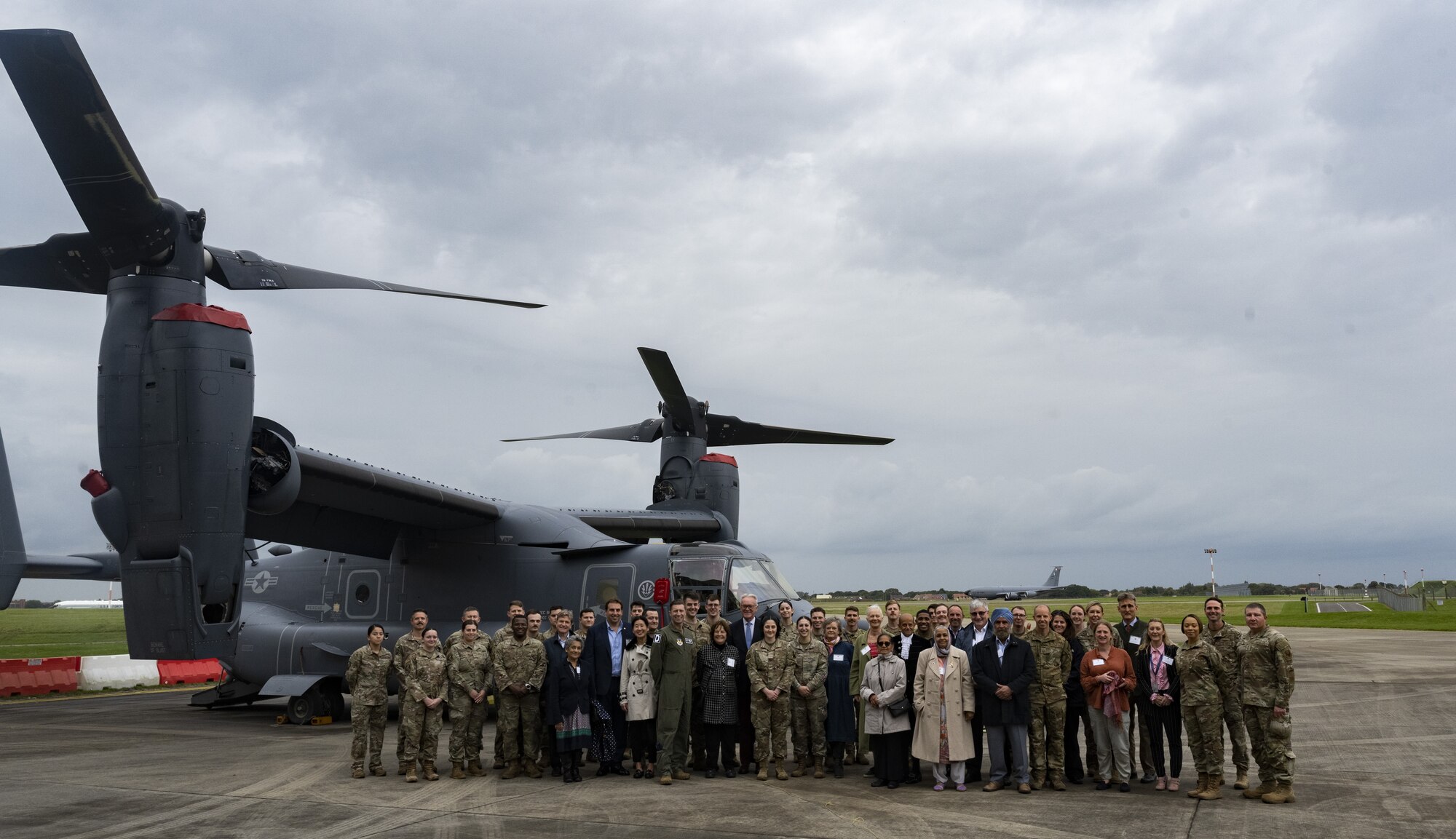 The event aimed to facilitate interactions between new appointees and base leadership, providing insights into the wing’s missions and showcasing various aircraft.