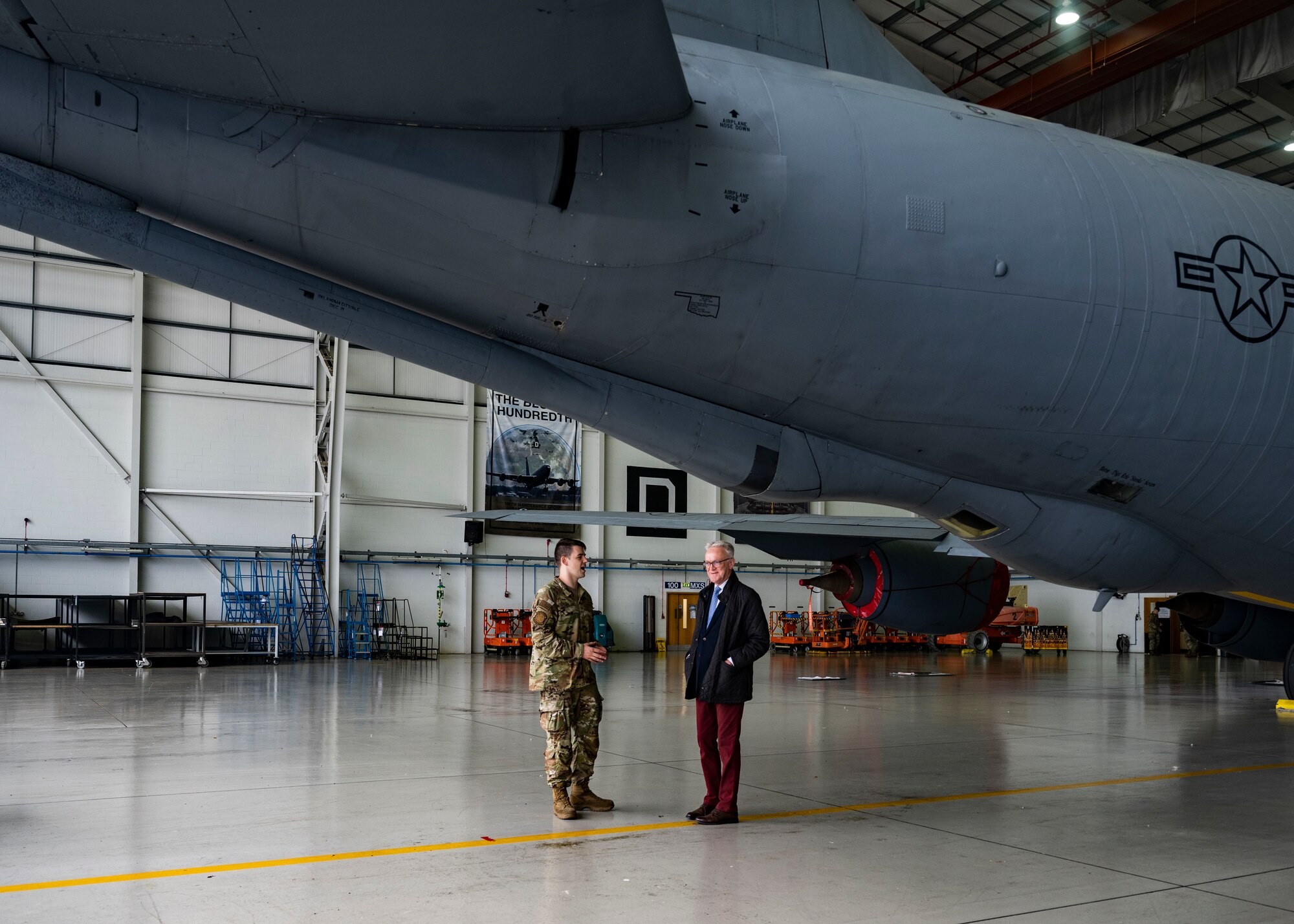 The event aimed to facilitate interactions between new appointees and base leadership, providing insights into the wing’s missions and showcasing various aircraft.