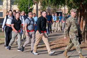 Officer Training School-Victory in-processes at OTS Headquarters, Maxwell Air Force Base, Ala