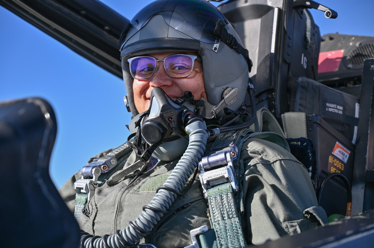 Team Kingsley spouses experience the F-15 in action during “Spouse