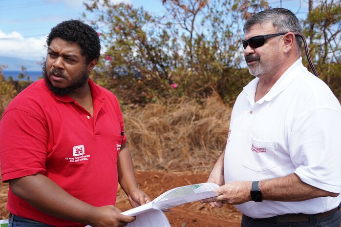 The U.S. Army Corps of Engineers is proud to partner with the state on this important project and to deliver for the children and community of Lahaina. (U.S. Army photo by Katie Newton)