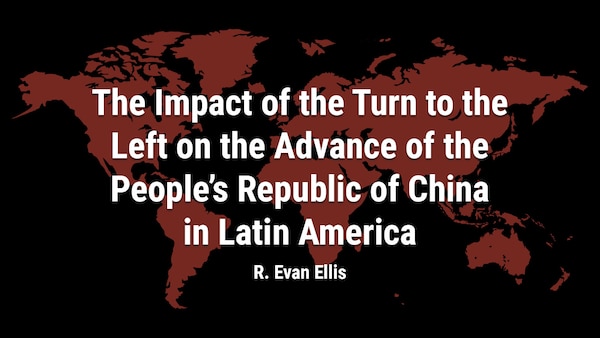 R. Evan Ellis 
This work uses the comparative method, complemented by quantitative data, to examine engagement by the People’s Republic of China (PRC) in Latin America as a function of government type, across a range of activities, including trade, investment, infrastructure projects, security relations, and technical architectures over the past two decades. The findings indicate that the PRC establishes distinct and often broader forms of engagement with populist, anti-US governments, although this does not necessarily translate into a higher volume of PRC investment or overall trade with those governments. This is the first major work in the growing China–Latin America literature to explicitly analyze the dynamics of PRC engagement across regime type. It contributes to strategic analysis of the PRC challenge in the region by the operational force, including the identification of risks, and the formulation of responses, including credible messaging, in support of a coordinated whole-of-government response to the PRC challenge.

Read now: The Impact of the Turn to the Left on the Advance of the People’s Republic of China in Latin

Image adapted from FreePik (https://www.freepik.com/free-vector/coronavirus-map_7456298.htm)