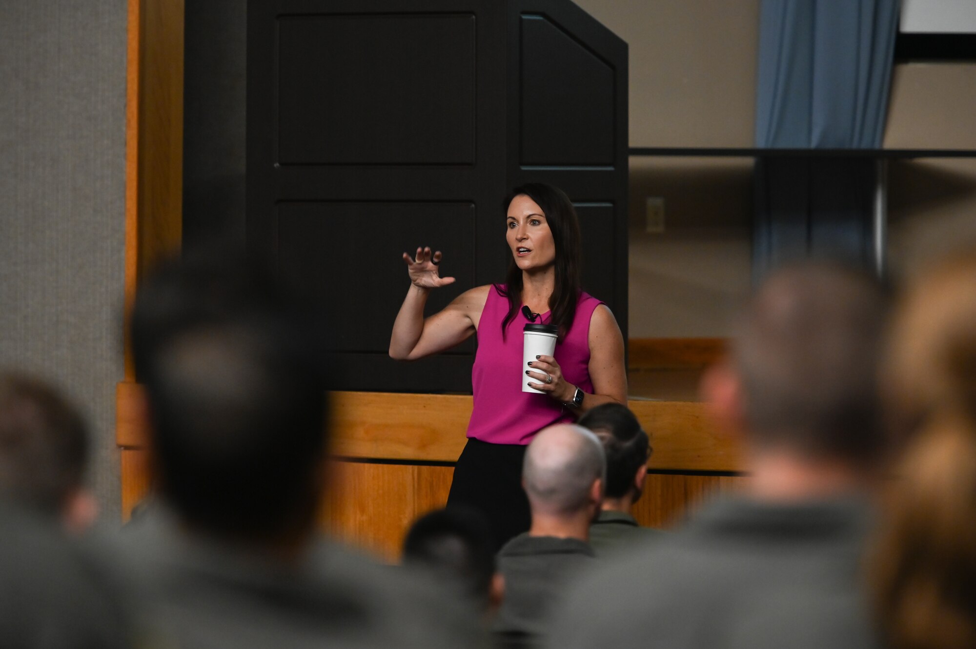 The Warrior's Edge program utilizes 16 principles of mindset, which help individuals create habit patterns and practical ways to train their minds. (U.S. Air Force photo by Airman 1st Class Keira Rossman)