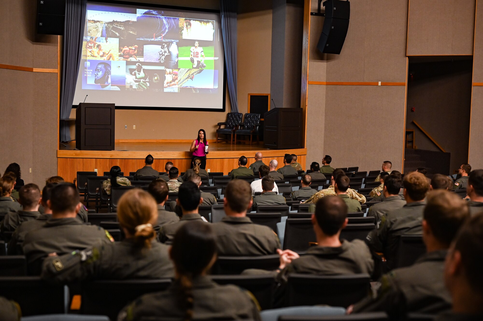 The Warrior's Edge program utilizes 16 principles of mindset, which help individuals create habit patterns and practical ways to train their minds. (U.S. Air Force photo by Airman 1st Class Keira Rossman)