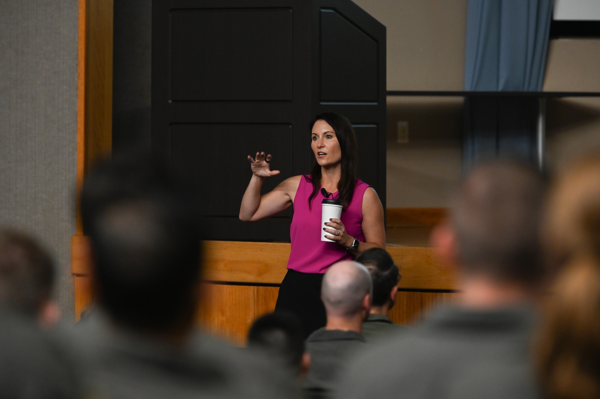 The Warrior's Edge program utilizes 16 principles of mindset, which help individuals create habit patterns and practical ways to train their minds. (U.S. Air Force photo by Airman 1st Class Keira Rossman)