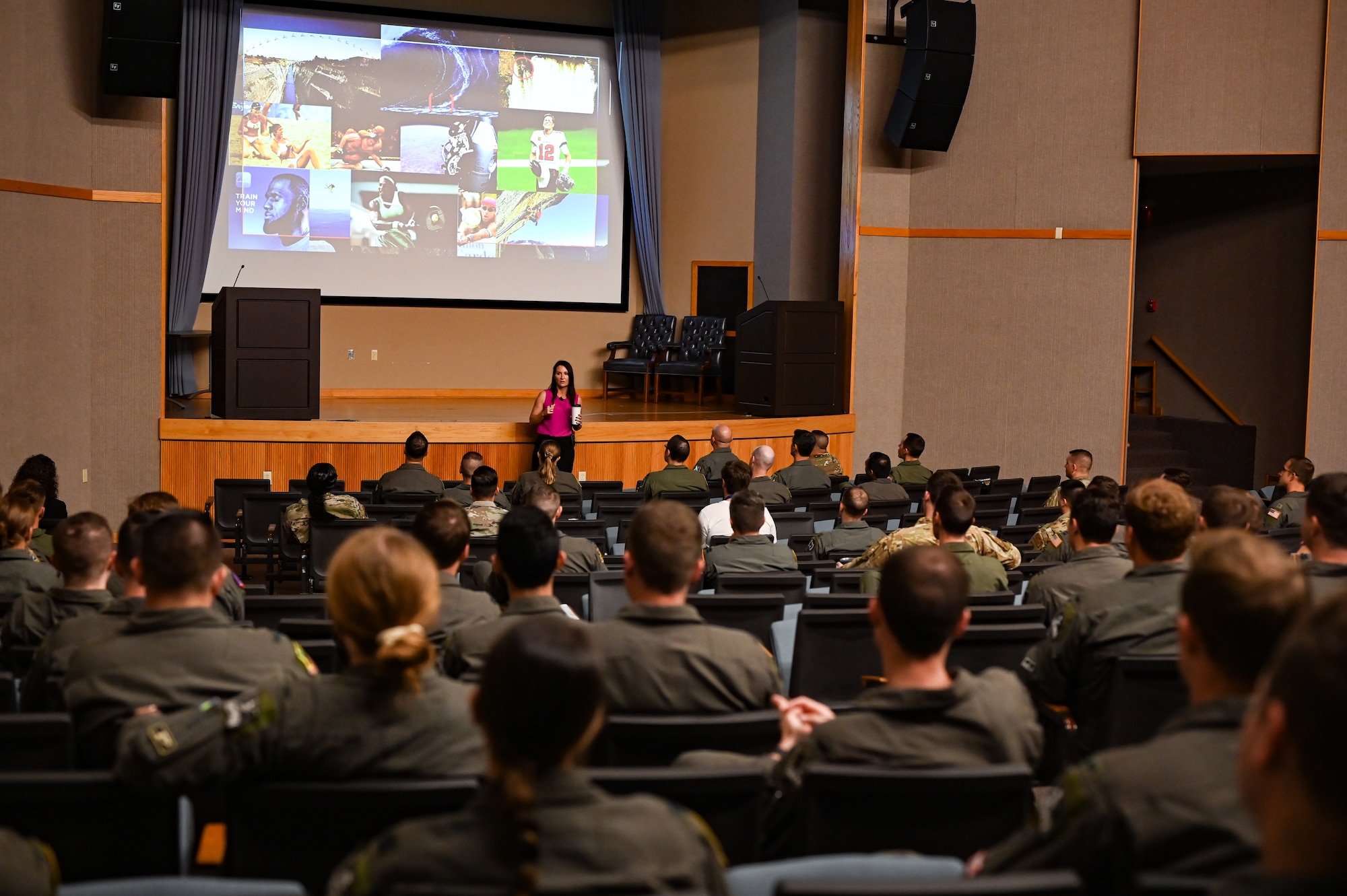 The Warrior's Edge program utilizes 16 principles of mindset, which help individuals create habit patterns and practical ways to train their minds. (U.S. Air Force photo by Airman 1st Class Keira Rossman)