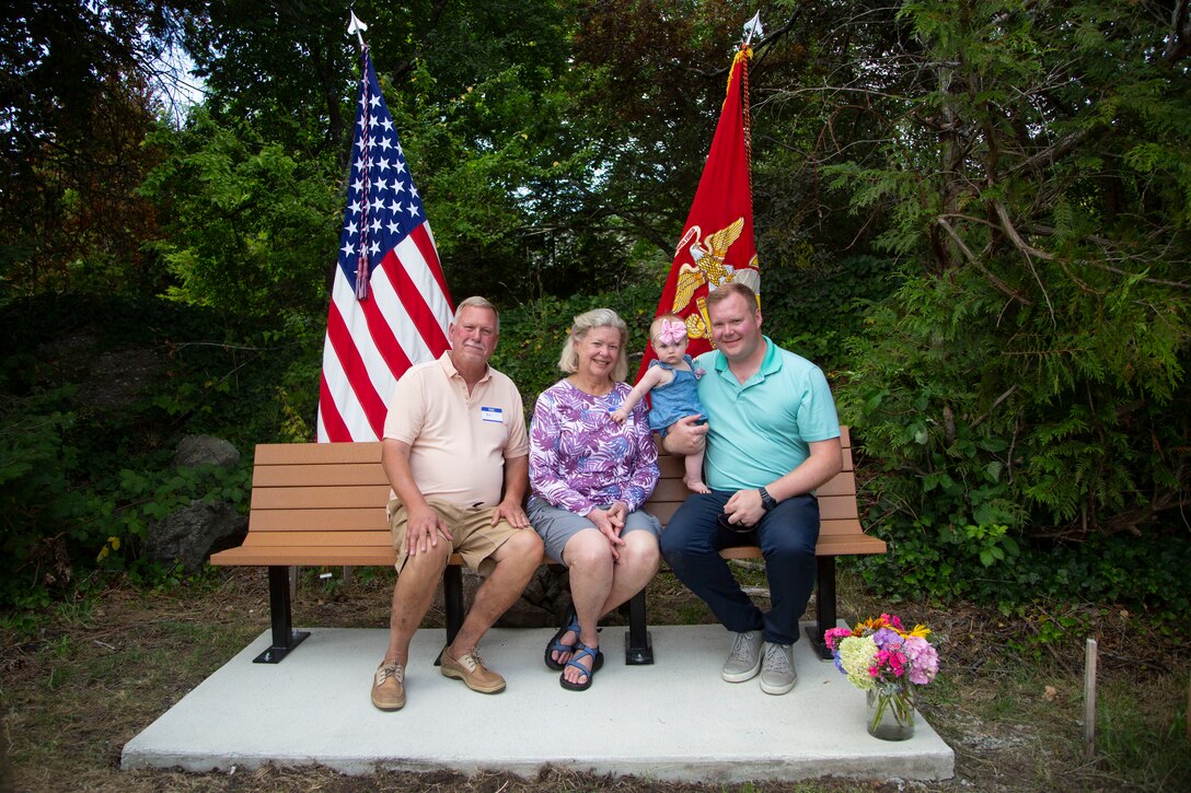 U.S. Marines with Recruiting Station Seattle, 12th Marine Corps District, attended a memorial service for US Marine Corps Tech Sgt. Robert Harding Parlmer Sr., a WWII Veteran, in Quilcene, Washington, July 29, 2023. The ceremony was held by Palmer’s son, Robert Palmer Jr. Palmer’s ashes were buried with his wife’s ashes, Ina Jackston Palmer, and his grandson’s ashes, Andrew Jackson Palmer. “The Corps honors the service of Robert Palmer Sr. in WWII. The fact you are honoring your father with a small ceremony at your home, to celebrate his 97 years of life when he passed this January marks you as a truly good son. Marines will attend the ceremony and present an American flag. This is what we do and who we are. Semper Fidelis still means something to us,” said Gen. Eric M. Smith, Acting Commandant of the Marine Corps.