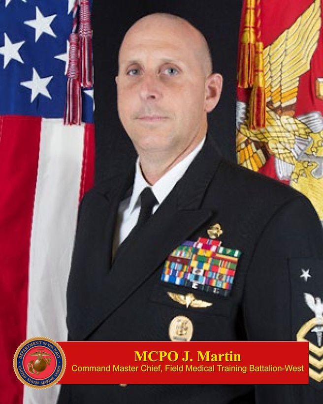 FMTB-W Command Master Chief, MCPO Joseph Martin