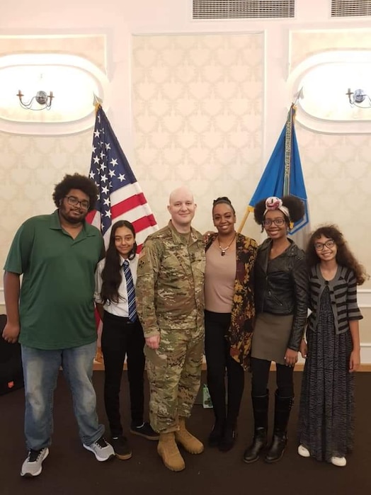  My promotion ceremony to E8 (MSG), October 2020, Wiesbaden, Germany.