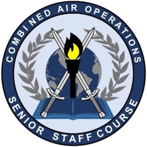 Combined Air and Space Operations Senior Staff Course emblem