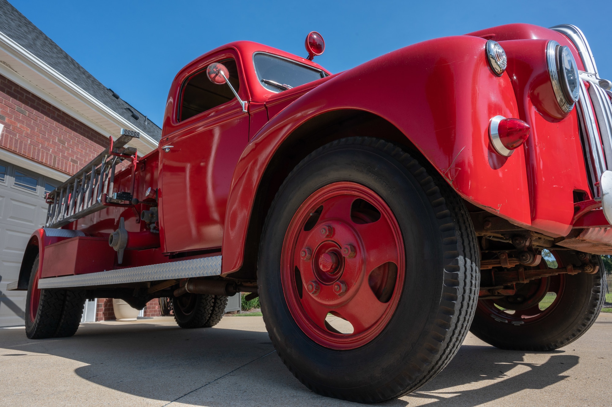 A fire truck