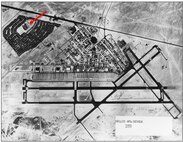 Lomie G. Heard Elementary School “Desert Hawks” facility on Nellis Air Force Base. The school is the only Clark County school on a military base.