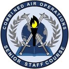 Combined Air and Space Operations Senior Staff Course emblem