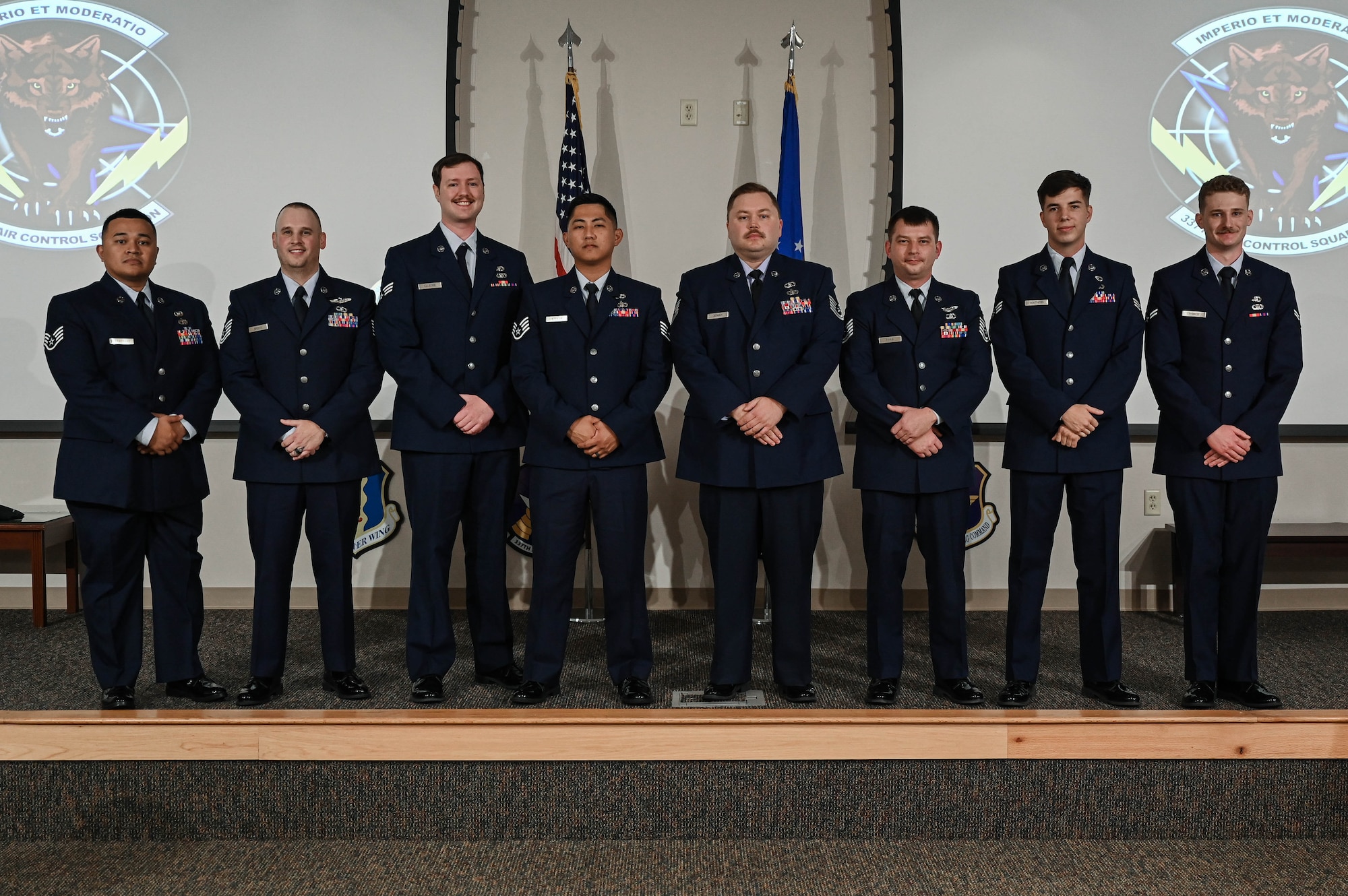 This was the first UWD course to graduate from the 337th Air Control Squadron in over 22 years.