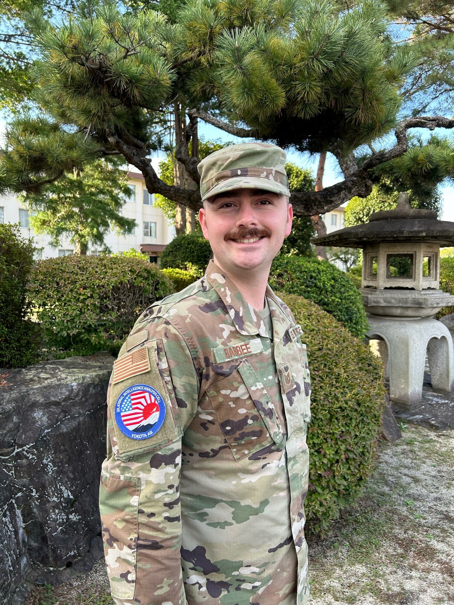 portrait of U.S. Air Force Tech. Sgt. Logan Barbee