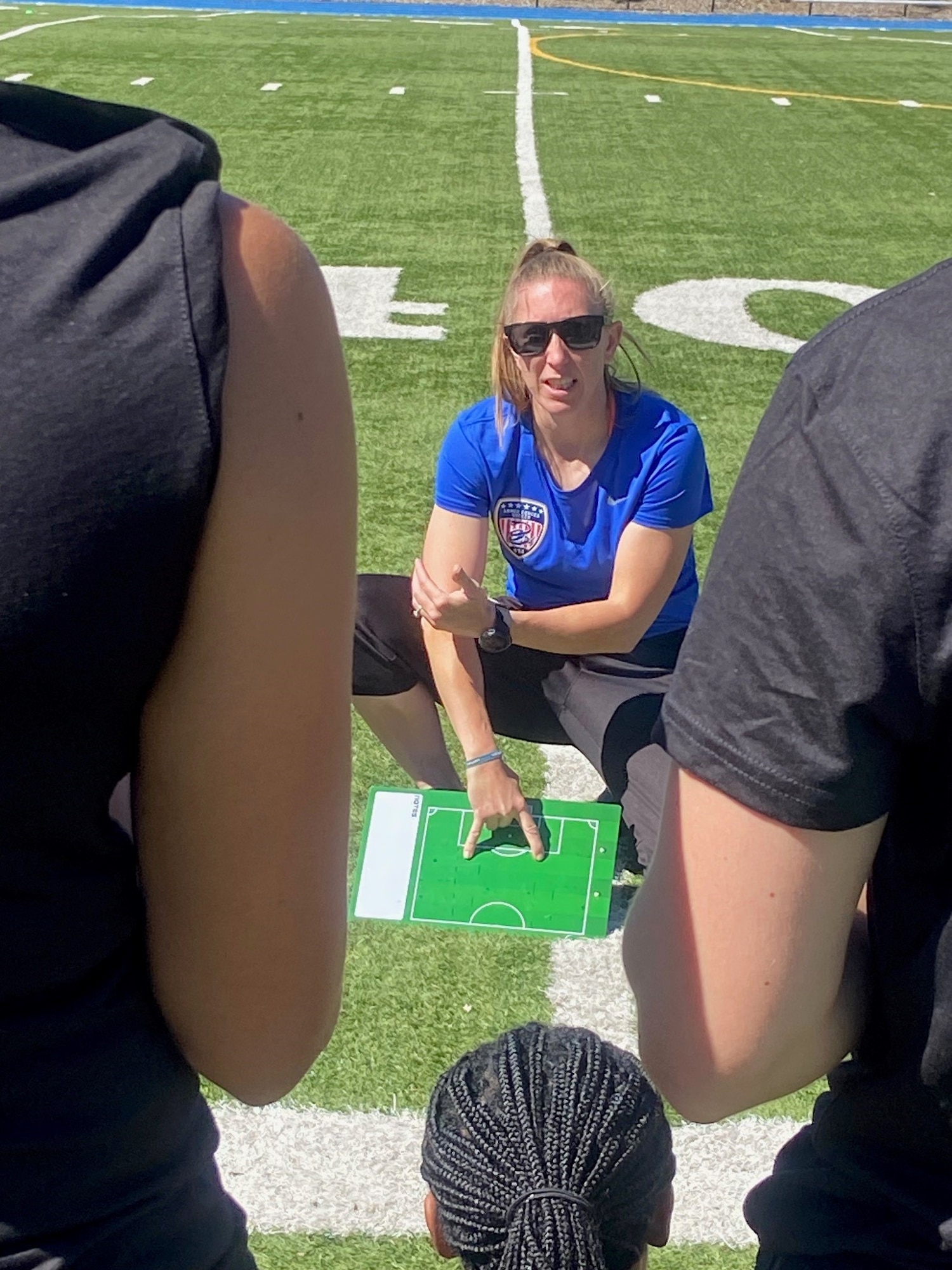 Maj. Erin Issler, an intelligence analyst for the Air Force Life Cycle Management Center, is the head coach of the Armed Forces women's soccer team. In her first International Military Sports Council tournament in 2023, she led the team to a 4-1 record and fifth place overall.