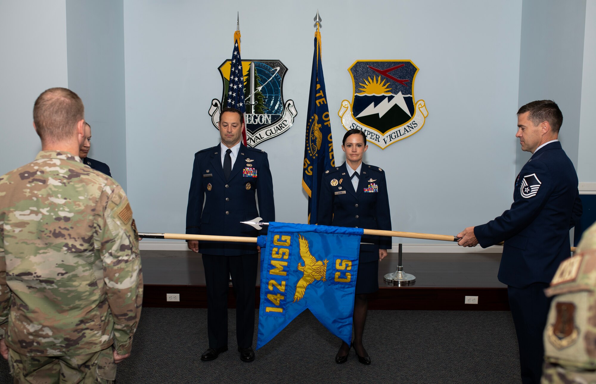 142nd Communications Flight is redesignated a Squadron