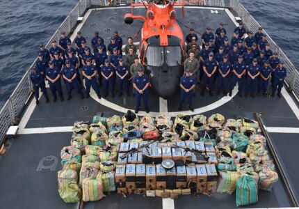 The crew of U.S. Coast Guard Cutter Thetis (WMEC 910) returned home to Key West, Friday, following a 55-day patrol in the Western Caribbean Sea and Eastern Pacific Ocean.