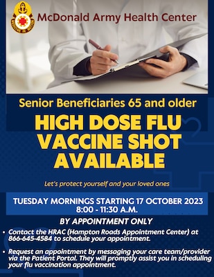 High Dose Flu Vaccine for Seniors