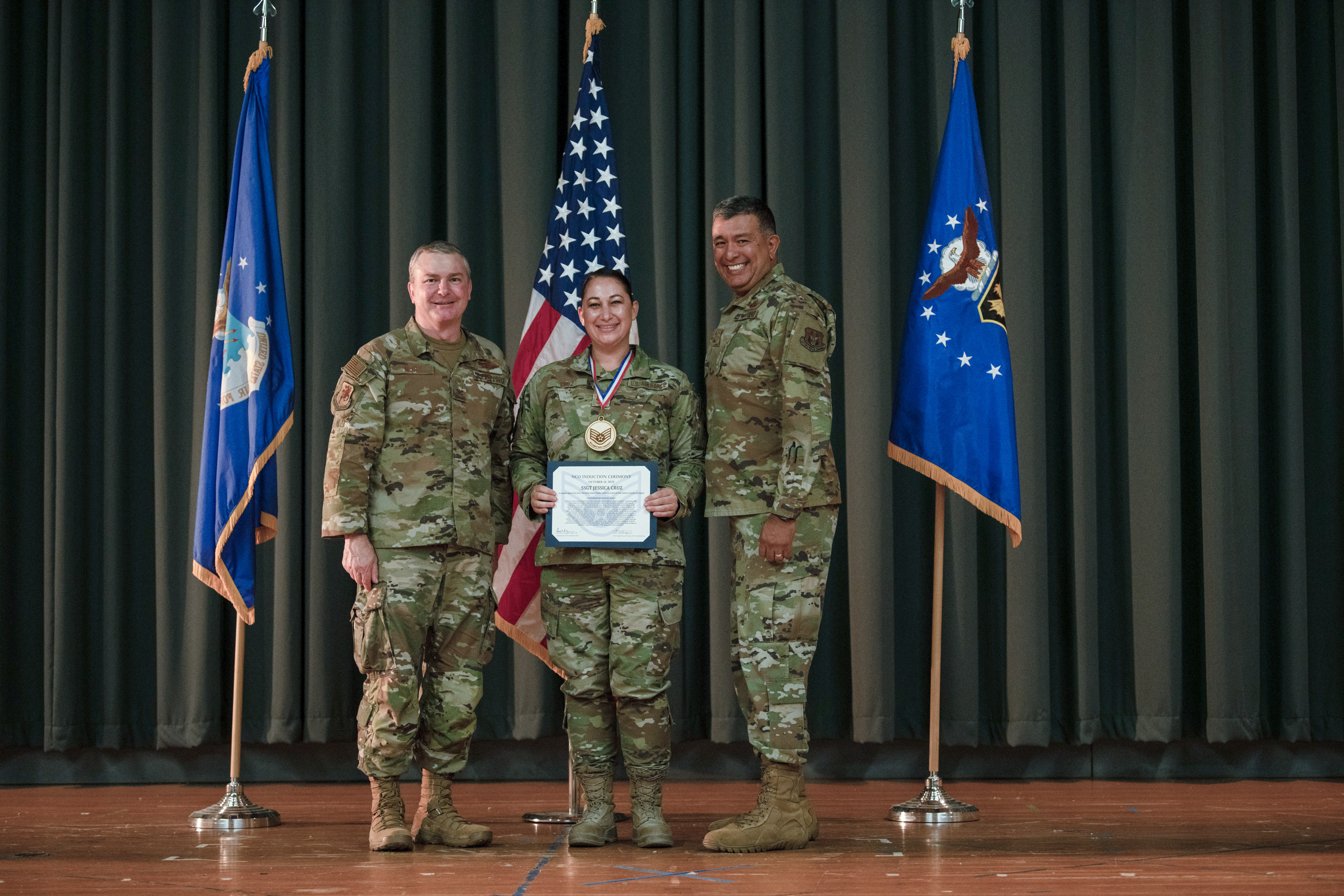 349 AMW conducts NCO and SNCO induction ceremony > 349th Air Mobility ...