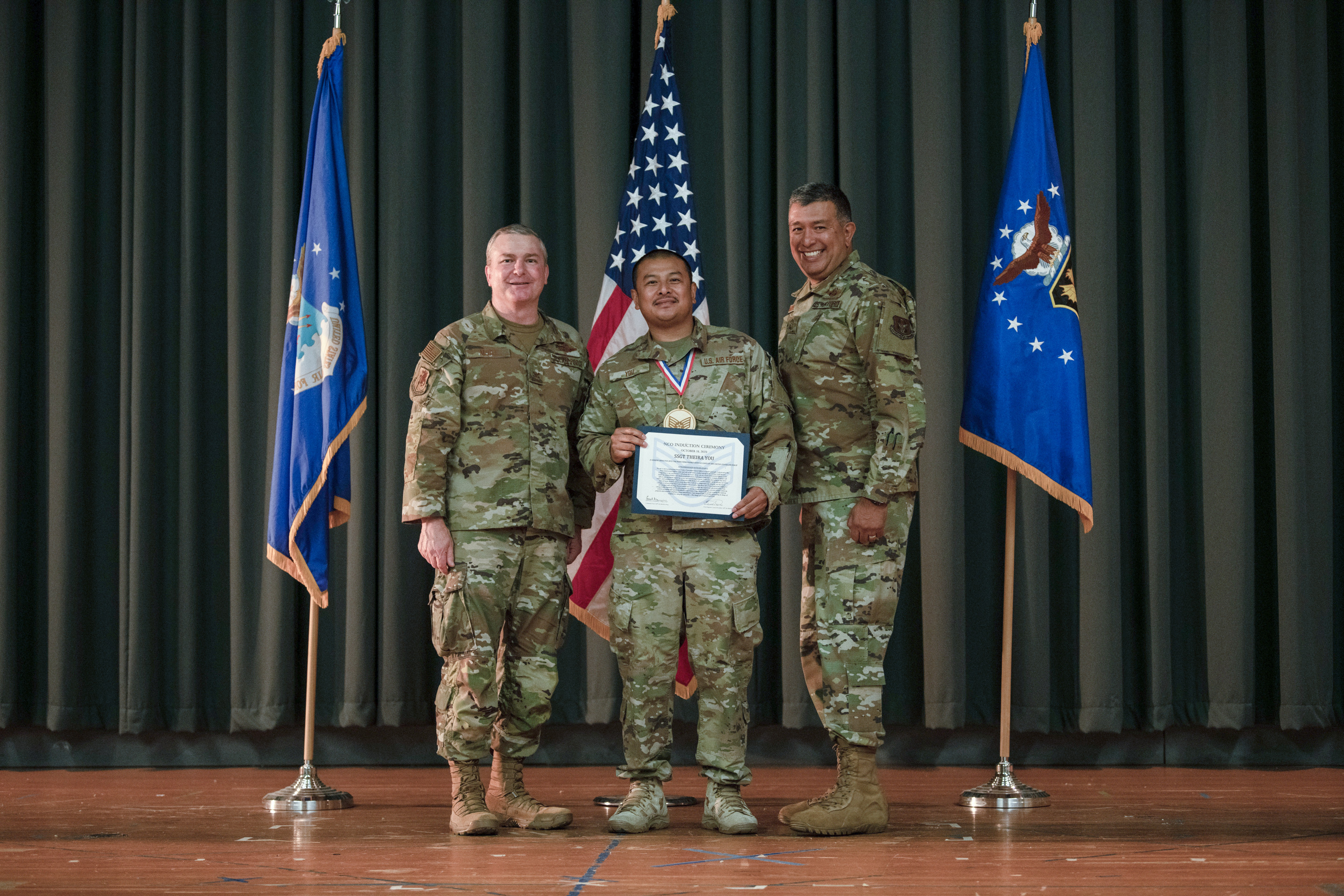 349 AMW conducts NCO and SNCO induction ceremony > 349th Air Mobility ...
