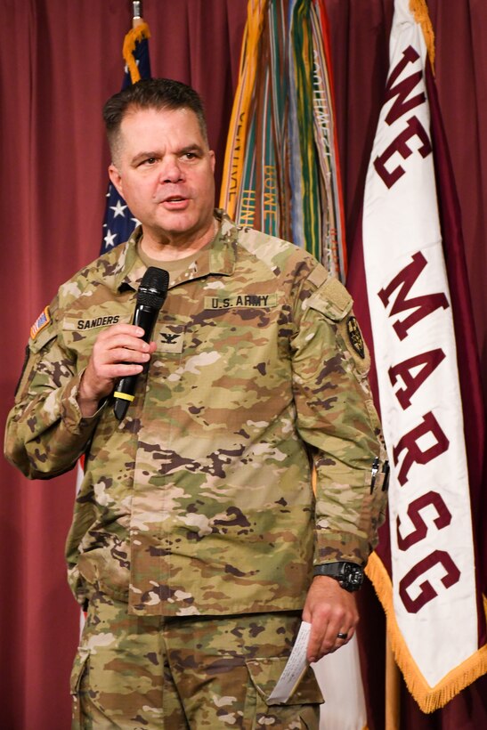 Army Reserve Col. Rodney Sanders takes command of Western Medical Area Readiness Support Group