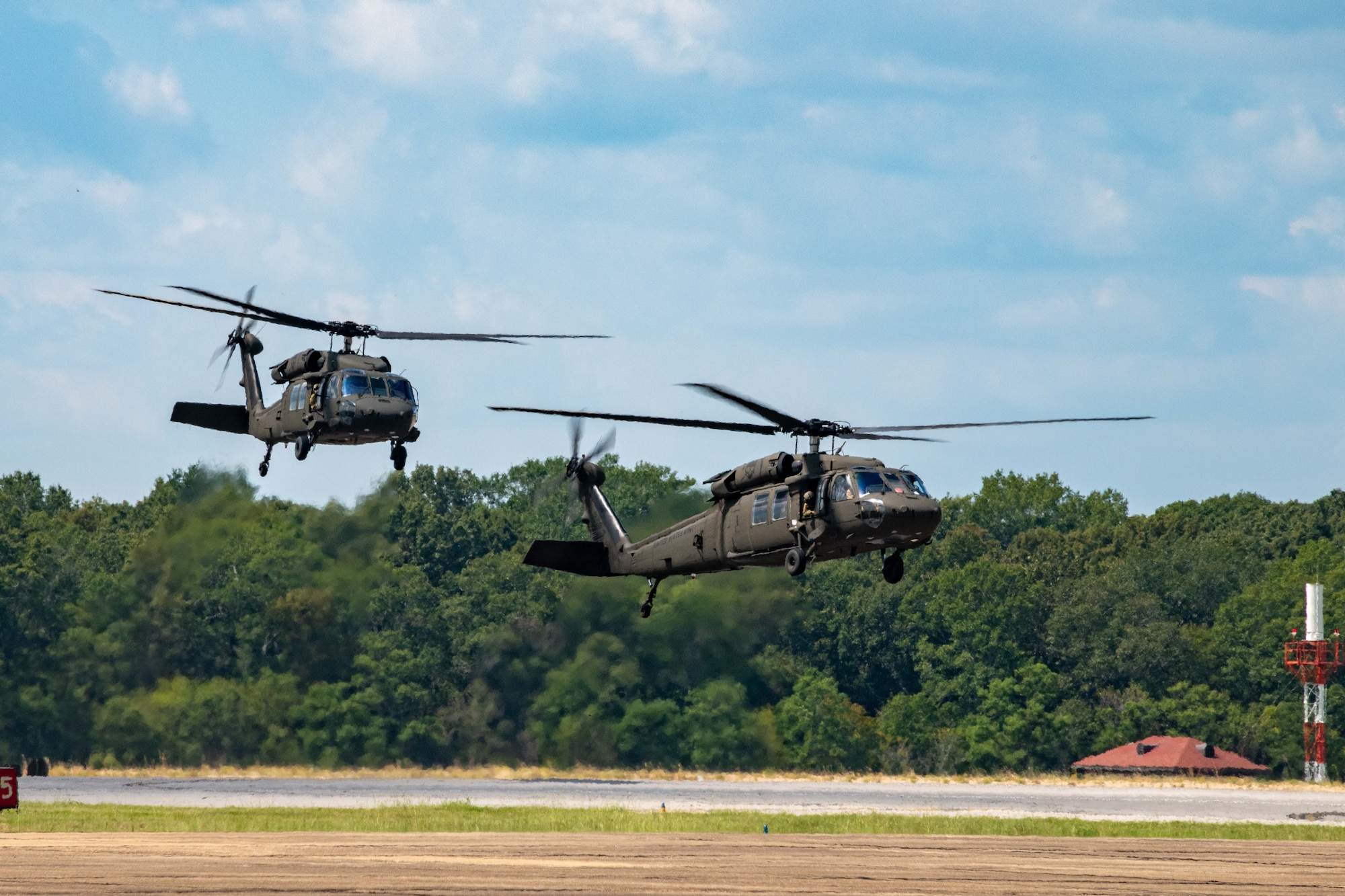 UH-60 Black Hawk helicopters
